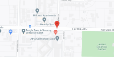 Atria Carmichael Oaks in google map