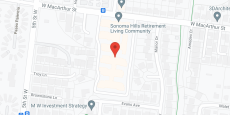 Sonoma Hills Retirement in google map