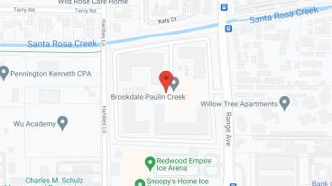 Brookdale Paulin Creek in google map