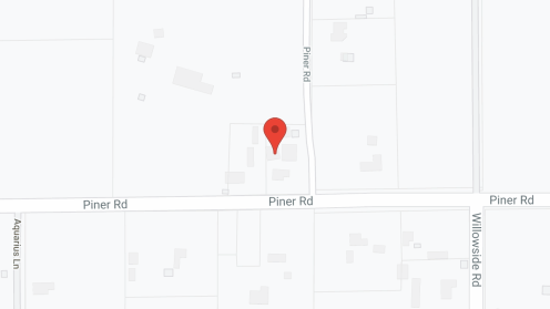 Map of the neighborhood around Piner Country Home