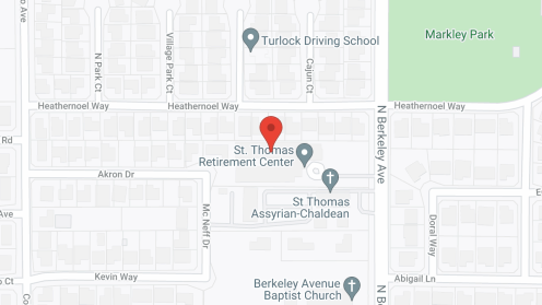 Map of the neighborhood around St Thomas Retirement Center