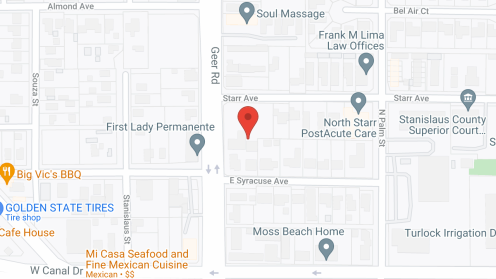 Map of the neighborhood around Lifespring Senior Campus