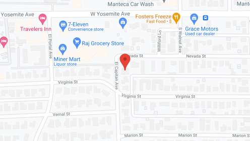 Map of the neighborhood around Sierra Guest Home