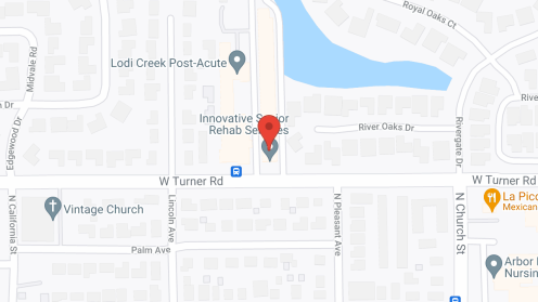 Map of the neighborhood around River Fountains of Lodi