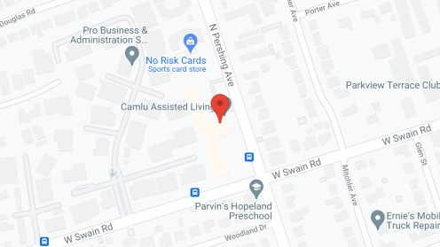 Map of the neighborhood around Novellus Stockton Assisted Living