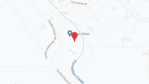 Map of the neighborhood around De Un Amor