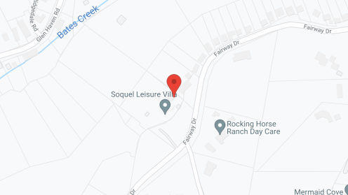 Map of the neighborhood around Soquel Leisure Villa, Inc.