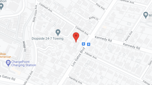 Map of the neighborhood around Emmanual Convalescent Hospital