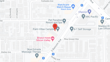 Palm Villas Campbell in google map