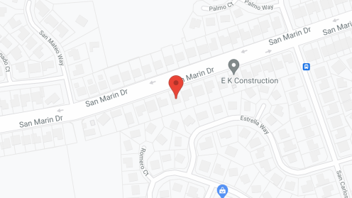 Map of the neighborhood around Seniors Villa