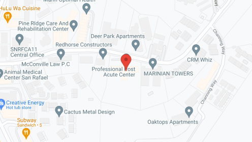 Map of the neighborhood around Northgate Convalescent Hosp