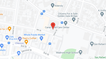 San Rafael Commons in google map