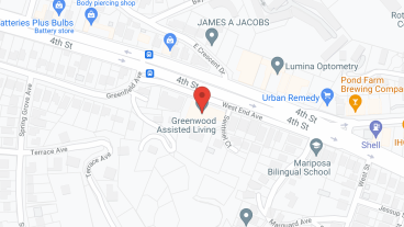 Greenwood Assisted Living in google map