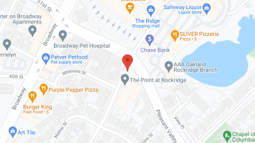The Point at Rockridge in google map