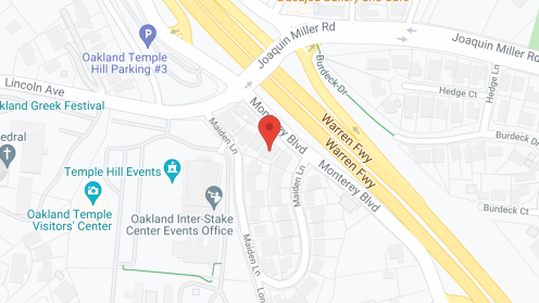 Map of the neighborhood around Charity's Residence