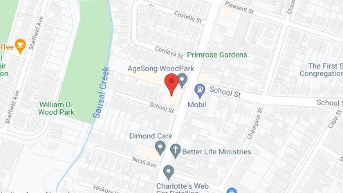 Map of the neighborhood around Elder Ashram