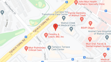 Atria Walnut Creek in google map