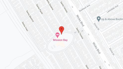 Map of the neighborhood around Mission Bay Mobile Home Park