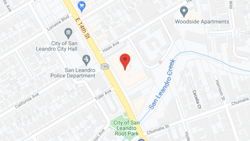 Map of the neighborhood around Carlton Senior Living San Leandro