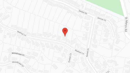 Map of the neighborhood around Happy Valley Home-Our Parents