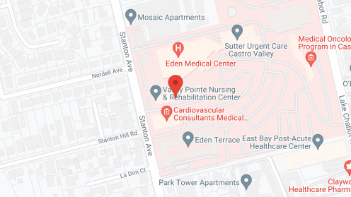 Map of the neighborhood around Valley Pointe Rehab & Nursing