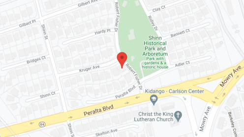 Map of the neighborhood around GS Homes II