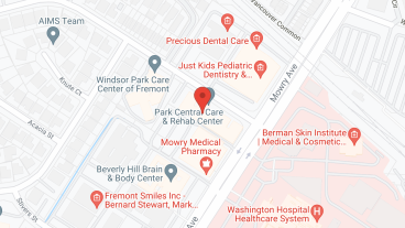 Park Central Care and Rehabilitation in google map