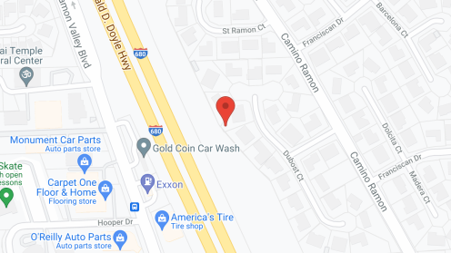 Map of the neighborhood around Danville Home For Seniors