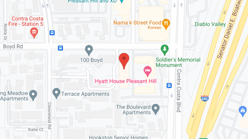Map of the neighborhood around Pleasant Hill Manor