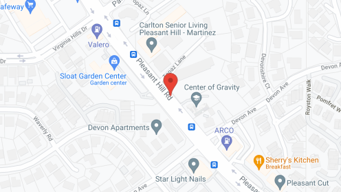 Map of the neighborhood around Carlton Senior Living Pleasant Hill