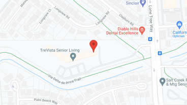 TreVista Senior Living at Antioch in google map