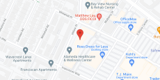 Alameda Care Center in google map