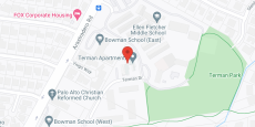 Terman Apartments in google map