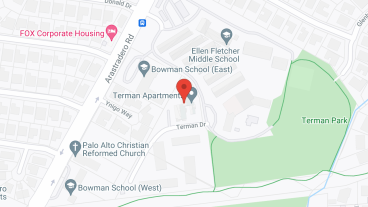 Terman Apartments in google map