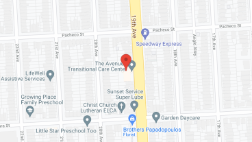 The Avenues Transitional Care Center in google map