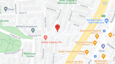 Bernal Heights Retirement Home in google map
