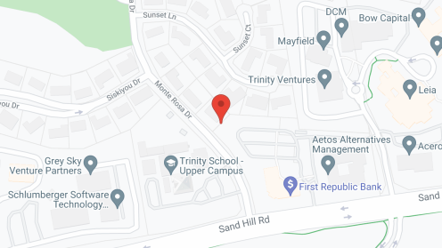 Map of the neighborhood around Sharon Heights Care & Rehab