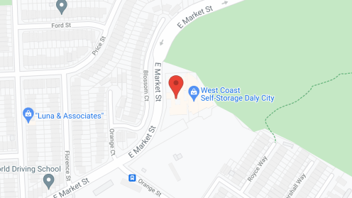 Map of the neighborhood around Pacifica Senior Living Mission Villa