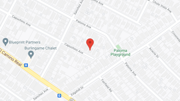 The Home in Burlingame in google map