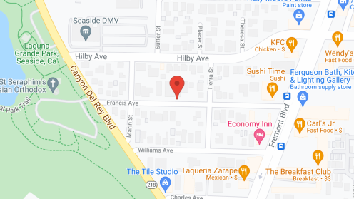 Map of the neighborhood around Anjelica's Villa