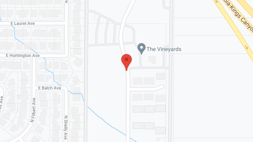 Map of the neighborhood around CA Armenian Home
