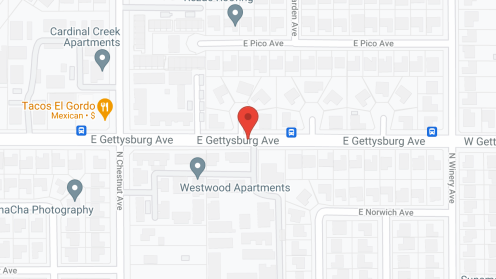 Map of the neighborhood around Gettysburg Christian Home