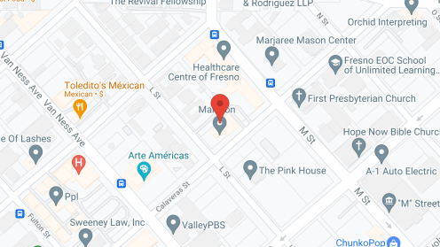 Map of the neighborhood around The Mansion