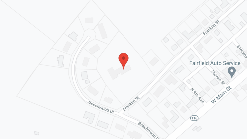 Map of the neighborhood around Comfort Care