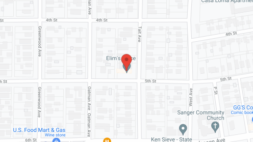 Map of the neighborhood around Elim Place