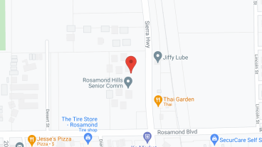 Rosamond Hills I and II in google map