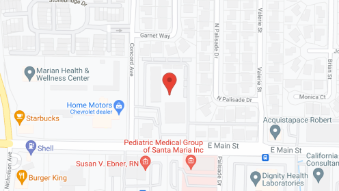 Map of the neighborhood around Santa Maria Terrace