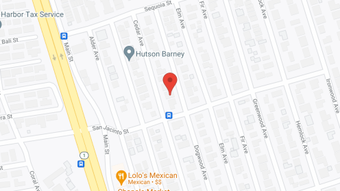 Map of the neighborhood around Roseville Place