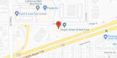 Height Street Skilled Care in google map