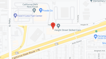 Height Street Skilled Care in google map